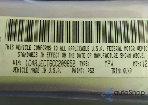 2012 Jeep Grand Cherokee Overland из США, поврежденный, VIN 1C4RJECT6CC209852